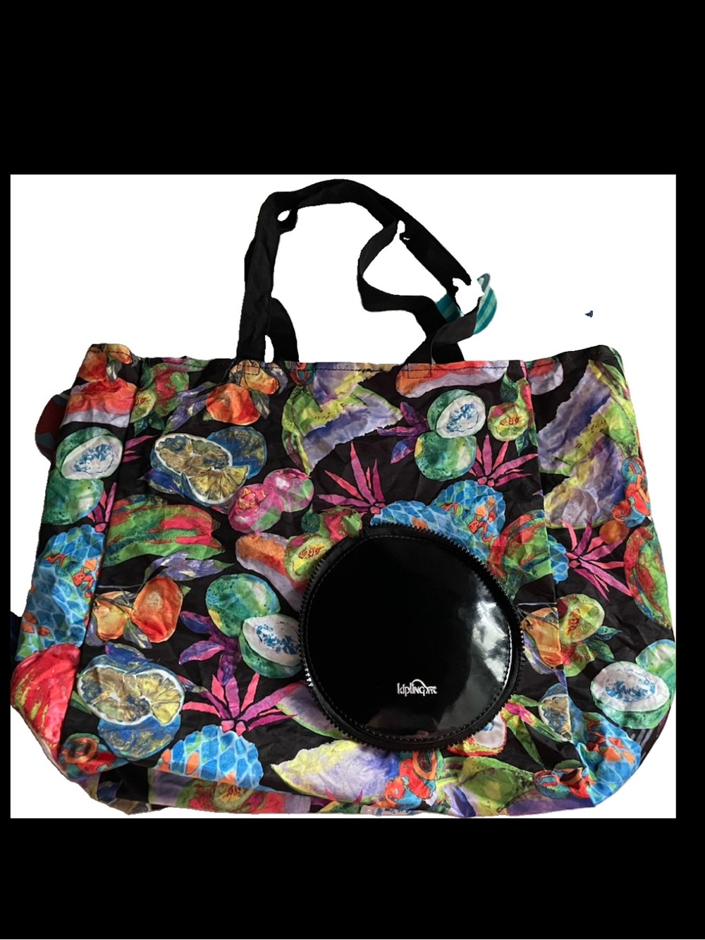 Kipling Packable market shopping tote bag